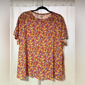 Old Navy Multicolor Floral Top